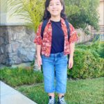 Briana Renee Instagram - First day of 1st grade & 8th 💙💜🏫 I think they’re happy to get back to see all their friends 😜 Can you believe my girl is 1 year shy of HIGH SCHOOL ?! Wishing these 2 the best year of learning, exploring, and making memories 🙏🏻 #bestillmyheart #proudmama #suchaham