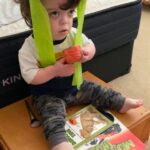 Briana Renee Instagram – This is our Maverick by definition ~ {rebel with a good heart, who beats to his own drum} 💙 Currently he is watching Ugly Dolls – which he calls “yellow green pink” – with all of his relaxing essentials. 😅😜♥️ Everyday he learns, and teaches us, something new. The journey has been bumpy, stressful at times, but he is a beautiful ray of light and smiles (and those eyes melt my heart, every time)! He is brilliant, resilient, resourceful, and very musically inclined. I am so grateful that all of our kids have stayed relatively healthy through this pandemic, but I haven’t always handled Maverick’s high-pitched screaming stims well at all. I’ve yelled, I’ve cried, I’ve closed myself in the closet just to have 3-5 minutes of quiet. We got the diagnosis coming up on 1 year ago, and then 2 months later – shutdown! This year I don’t have a resolution, but rather a change of mindset. I will focus on gratitude and positivity, and take all the quiet closet breaks I need without feeling guilty lol. This is high functioning autism ❤️💛💙🤍 and I couldn’t have survived this last year without my amazingly supportive, loving, and patient beyond measure husband @manning_party_of_5 📸 #2/365 #MaverickJax #mamasboy #autismmom #onedayatatime