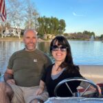Briana Renee Instagram - Spent the afternoon pedal-boating at Lake Harveston & feeding the beautiful duck’s 🚤🤍🦆👉🏻 #familytime #makingmemories #funinthesunset #futureduckmom