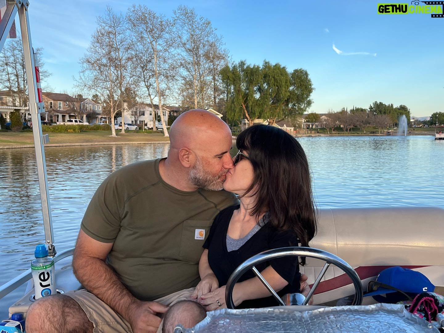 Briana Renee Instagram - Spent the afternoon pedal-boating at Lake Harveston & feeding the beautiful duck’s 🚤🤍🦆👉🏻 #familytime #makingmemories #funinthesunset #futureduckmom