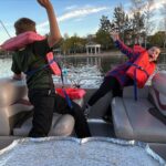 Briana Renee Instagram - Spent the afternoon pedal-boating at Lake Harveston & feeding the beautiful duck’s 🚤🤍🦆👉🏻 #familytime #makingmemories #funinthesunset #futureduckmom