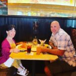 Briana Renee Instagram - Date night with my handsome hubby @cheesecakefactory 💖 We have 3 rules ~ no talking about kids, or work, and no cell phones at the table! 2 out of 3 ain’t bad since it WAS a school day 😇 #nightout #manningpartyof2 #thisis40