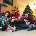 Briana Renee Instagram – We wish you a Merry Christmas 🎄 ❤️ ~ the Manning’s 
Needless to say we made the best of it this year, and everyone is all smiles! Some traditions had to be put on hold; but we have each other, and I got to be home with my family (including parents, and sister & brother in-law) 🙏🏻 👉🏻@manning_party_of_5  #merrychristmas #peaceandlove #countingmyblessings #ilovekoalas #notanuglysweater #readyfor2021