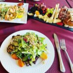 Briana Renee Instagram - Had a gorgeous roasted beet salad for lunch at @mountpalomarwinery, and it was simply divine 🫶🏻 The atmosphere was so serene, and I’m very much looking forward to returning for a special engagement 🎶 Save the date for 8-20-22 ~ details to come very soon 🎙 Thank you for today @jenn_bell_1979 and Alana 💕