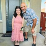 Briana Renee Instagram - And just like that 🫰🏻Leiana is off to her first semi-formal school dance 🌸 She will be graduating 8th grade next week, and growing into such a gorgeous young lady {inside and out} 💗 Maverick had to get dressed up in his own way 🤪 I’m in awe of who my girl has become, and I’m so blessed that her spirit chose me to be her mama 🌸 #bestillmyheart #proudmama #firstdance #highschoolbound