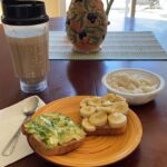 Briana Renee Instagram – Good morning, good morning! 🎙🎶 I wake up looking forward to healthy eating… It’s become one of my favorite things 😅 Today I have 2 slices of @canyonglutenfree mountain white toast – one with 1/4 avocado & Himalayan salt; and the other with almond butter, 1/2 banana and a drizzle of raw organic honey). With this I have a bowl of rice with vegan butter & a drizzle of honey, and my @drinkorgain super foods protein drink w/ almond milk 😋 #nowUCme #healthylifestyle