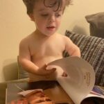 Briana Renee Instagram – My copy of “Best Wishes Warmest Regards” by @instadanjlevy & Eugene Levy arrived today, and Maverick has claimed it as his own😍 He has been “reading” each page, and loves it almost as much as I love the show 👉🏻 @schittscreek 💜 Thank you Dan & Eugene Levy for creating the perfect series #schittscreek #bestshowever