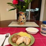 Briana Renee Instagram – Do you make creations from your plates like this 👉🏻 ? Mmmm SO good! Skinless rotisserie chicken, roasted red potatoes seasoned with Himalayan salt & pepper, spaghetti baked squash, and white rice with (vegan) butter & honey for dessert 😋 Since I only have about 13 ingredients in my daily menu then I have to change it up… The only seasonings I have are S&P, and the only sugars I consume are from bananas & honey. After a month of this new way of eating, it’s all I crave! It takes 3 weeks to make, or break, a habit; and now I couldn’t imagine allowing anything processed, or non – organic, in my body. 32 ounces of water {minimum} daily, no sweets, no nightshade vegetables, nothing fried, nor spicy. The way I’m feeling now is worth the sacrifice.. I’m working my way to remission 🙏🏻 I have UC, it doesn’t have me 💪🏻👊🏻 #4/365 #nowUCme #healthyeating #wevegotthis