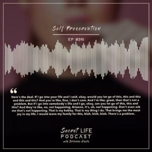 Brianne Davis Instagram - Secret Life Podcast Ep #210 - Self-Preservation — Are you tired of hearing about self-care and self-love but finding them hard to achieve? Our latest podcast episode with Brianne Davis-Gantt introduces the concept of self-preservation—a more accessible and practical approach to protecting your mental, emotional, and spiritual well-being.

This episode is a must-listen for anyone seeking to reclaim their peace and joy by prioritizing their own well-being. It’s a call to action to let go of anything that causes harm and to embrace a life of intentional self-preservation.

HOW CAN I SUPPORT THE PODCAST? Tell your friends & Share Online! Follow, Rate & Review wherever you listen to podcasts.  You can now rate us on Spotify! Listen everywhere you podcast: https://linktr.ee/secretlifepodcast

To share your secret and be a guest on the show email secretlifepodcast@icloud.com

🔑 Episode Keywords
Self-Preservation, Mental Health, Boundaries, Trauma Recovery, Emotional Wellness, Personal Growth, Toxic Relationships, Self-Care, Harm Reduction, Intentional Living

#SecretLifePodcast #SelfPreservation #MentalHealth #Boundaries #SelfCare #TraumaRecovery #EmotionalWellness #PersonalGrowth #HealthyRelationships