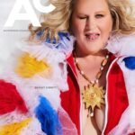 Bridget Everett Instagram - Cover girl alert! Dream photoshoot with @egandrew @biglarreon678 for @accessoriesmag 💫 Styled by @biglarreon678, wearing @biglarreon678. Cover necklace by @presley.oldham for @toddoldham_makershop. HMU @arrivebeautiful hats by @esenshel neon necklace @alexisbittar bangles @biglarreon678 ❤️❤️❤️