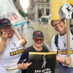 Bridget Everett Instagram - A little rain won’t stop us! Proud @wgaeast and @sagaftra member ⚡️⚡️⚡️⚡️⚡️⚡️⚡️⚡️⚡️⚡️