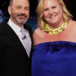 Bridget Everett Instagram - Had such a great time on @jimmykimmellive tonight! Check it out! Thx @alexisbittar for the statement necklace. I love it so much! @jessica.ahn and @ditadoeshair made me feel so pretty. and @quinndustry made me such a beautiful dress. Beavertails taped within an inch of their life. I dream of a day when someone makes a comfortable strapless bra for those of us with big knockers.
