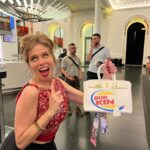 Bridget Everett Instagram - Brought my new signature accessory to @biglarreon678’s warm and wonderful show. I guess the question is, “who wore it best?” I not only model, but I also model. Larry is an incredible visual artist and designer but also one of my favorite songwriters. Where I’m from, we call that “too much talent!” Thanks for asking me to sing with you and @jimandralismusic. Family, right?
