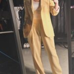 Bridget Maasland Instagram - Recap 1. @happyinshape 🗞️ @jedidjahkuijten 💄 2. @rtlboulevard & @gwenvanwaveren 💄 3. @alixthelabel 👘 4. @nansuits 🧥 5. @summumwoman👖Blvd podcast🎙️ 6. @voorwindenmodemall 🥋 7. @johnvdheuvel62 & @lecolook 📺