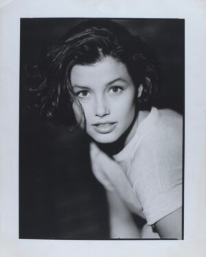 Bridget Moynahan Instagram - First ever model test shoot! Photo by @imriephoto. #babybridget #waybackwhen #goodolddays