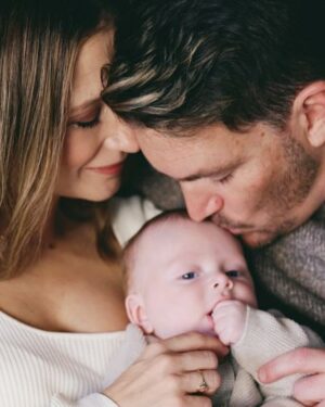 Bridget Moynahan Instagram - In another story of friends doing cool things...

Congratulations to my TV sister and friend @vrayskull and her most amazing husband @landonbeard on becoming parents! 

This little boy has a lifetime of love and laughter ahead of him and an entire @bluebloods_cbs family of aunties, uncles and grandpas!!!

@people crushing the announcement once again 💪🏽 Link to the full article is in my bio