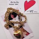 Bridget Moynahan Instagram - In another segment of friends doing cool things… My friend @roxanneassoulin is bringing back this iconic piece just in time for Valentine’s Day.  I’d argue it’s perfect to wear every day. #goldenheart #spreadlove #friendsdoingcoolthings