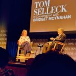 Bridget Moynahan Instagram - A great conversation last night @92ndstreety with the iconic #TomSelleck about his life and journey!  You can find out all about it in his new memoir “You Never Know.” It’s really good!!!! @harpercollins #YouNeverKnowBook Makeup: @makeupbylhp Hair: @josueperezhair