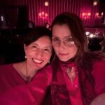 Bridget Moynahan Instagram - Thank you @bridgetbarkan for making our night so special @duaneparknyc! @joanneramoswriter was the #perfectdate #lunarnewyear #chinesenewyear #ladiesinred #explorenyc #supportartists #celebratelife