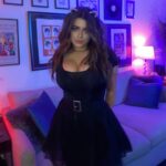 Brielle Barbusca Instagram - cat ears? for Halloween? groundbreaking.