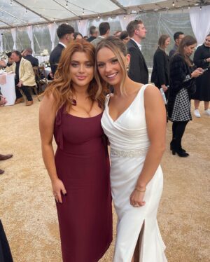 Brielle Barbusca Instagram - prettiest weekend and prettiest wedding celebrating @jaydeemory & @drewhafner 🤍🥹