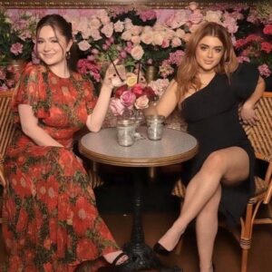 Brielle Barbusca Instagram - happy wife, happy life 🫶 happy birthday @emmakenney love u my forever best friend