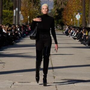 Brigitte Nielsen Instagram - Thanks for having me Demna @balenciaga 
@margauxtheagency