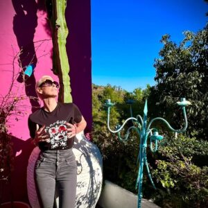 Brigitte Nielsen Instagram - colors and shadows