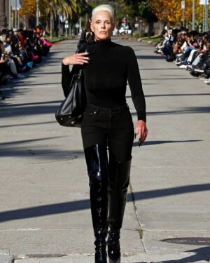 Brigitte Nielsen Instagram - Thanks for having me Demna @balenciaga 
@margauxtheagency