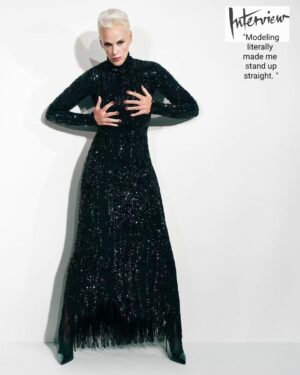 Brigitte Nielsen Instagram - @interviewmag “I was bullied...Kids can be really cruel. Modeling literally made me stand up straight." At 60 years old, the six-foot-one superstar is ready to own it all. @realbrigittenielsen talks sobriety, political correctness, surgery, and conquering a new generation of fans with her Hollywood girlfriend @sharonosbourne in our Spring issue.

Photography by @ilya_lipkin
Styled by @charlottecolletcollet
Hair: @josephpujalte
Makeup: @christinecorbel
Nails: @sally_derbali
Set design: @giovannamartial_
Movement director: @ryanchappell
Tailor: @lauragiafferi
Retouching: @mcd.creative
Location: @rouchonparis
Brigitte Nielsen agency: @margauxtheagency
Prod. by @themorrisongroup