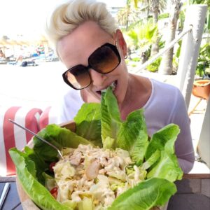 Brigitte Nielsen Instagram - the herbivore in me 😋