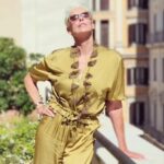 Brigitte Nielsen Instagram - color check...I see green 😵‍💫