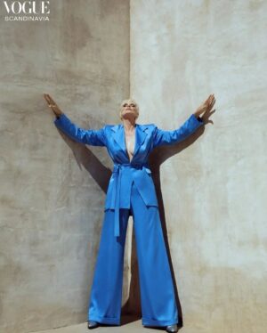 Brigitte Nielsen Instagram - #vogue 2022