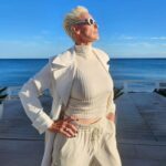 Brigitte Nielsen Instagram – pale ensemble