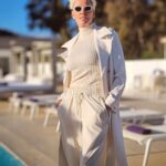 Brigitte Nielsen Instagram - pale ensemble