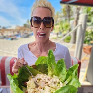 Brigitte Nielsen Instagram - the herbivore in me 😋