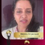 Brindha Sivakumar Instagram - வீட்டிலிருந்தே சுயதொழில் செய்யும் எல்லா மகளிர் மீதும் ஒளி வீசும் தருணம் இதுவே! 🌟 Calling all women entrepreneurs! 🌟 BRINDA SIVAKUMAR, our esteemed jury member and MANAGING DIRECTOR, TANVI'S JEWELLERY & PLAYBACK SINGER, is urging all women running businesses from home to step into the spotlight and register for Homepreneur Awards Season 7! 💼✨ Don't miss this chance to shine! Register now at www.homepreneurawards.com(or) www.suyasakthiawards.com. 🏆 #HomepreneurAwards #Women Entrepreneurs #EmpoweringDreams
