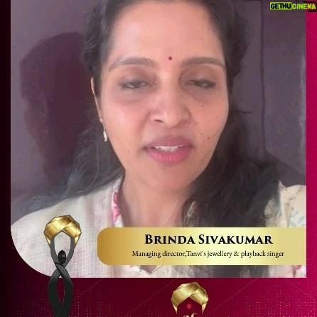 Brindha Sivakumar Instagram - வீட்டிலிருந்தே சுயதொழில் செய்யும் எல்லா மகளிர் மீதும் ஒளி வீசும் தருணம் இதுவே! 🌟 Calling all women entrepreneurs! 🌟 BRINDA SIVAKUMAR, our esteemed jury member and MANAGING DIRECTOR, TANVI'S JEWELLERY & PLAYBACK SINGER, is urging all women running businesses from home to step into the spotlight and register for Homepreneur Awards Season 7! 💼✨ Don't miss this chance to shine! Register now at www.homepreneurawards.com(or) www.suyasakthiawards.com. 🏆 #HomepreneurAwards #Women Entrepreneurs #EmpoweringDreams