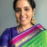 Brindha Sivakumar Instagram - Wish you All A Happy, Healthy,Prosperous,Peaceful Year Ahead!! May God Bless us all with good intentions, good deeds!!😊🙏🏼💖🎉