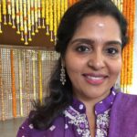 Brindha Sivakumar Instagram - Hope you all had a lovely Diwali with family 😊✨!! Dress: @the_polka_shop