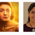 Brindha Sivakumar Instagram - Very Happy to Share with you all ,that I have lend my voice for Alia -“ Brahmastra “Tamil version ! My first dubbing 😊🙏🏼✨!! With All your love and positivity!!💖 Released today Sept 9th ,watch in your nearby theatres ✨!! #Aliabhatt #brahmastra #brindhasivakumar