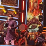 Brindha Sivakumar Instagram - PS-2 April 28 th Release!🤩 Pictures from audio release✨ With the Legends🎉😊!! Dress: @merasalofficial ✨
