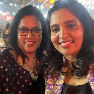Brindha Sivakumar Instagram - PS-2 April 28 th Release!🤩 Pictures from audio release✨ With the Legends🎉😊!! Dress: @merasalofficial ✨