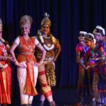 Brindha Sivakumar Instagram - Feel blessed to be a part of “Karunai kadal Kandhavel” dance drama by KALAMAMANI KRISHNAKUMARI NARENDRAN AKKA ! Got to sing and perform as Parvathi in @abinayanatyalaya Production 😊🙏🏼✨!!🧿