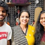 Brindha Sivakumar Instagram - Very happy to be a part of Thirukkural 1330 project done by Amazingly talented @amirthavarshinimusic29 @lydiannadhaswaramofficial @varshansathish Avl! God bless the family for taking up such a Valuable and Meticulous subject for the generations to come ✨🙏🏼💐