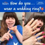Briony May Williams Instagram - HOW DO YOU… WEAR A WEDDING RING WITH AN UPPER LIMB DIFFERENCE? 💍 💙 Our wonderful Reach Ambassador, TV presenter and chef @brionymaybakes, how she wears a wedding ring with an upper limb difference. How do you do it? We’d love to see! We’re all unique and find our own ways of doing things! 👇 MORE INFO: During Limb Loss & Limb Difference Awareness Month, we will be sharing one video daily. These videos highlight how individuals from the limb difference community tackle physical tasks or handle social situations. HOW TO GET INVOLVED 💙 Film a video in response to the question ‘how do you do it,’ then upload it to your Instagram account as a post or story, and tag us @reachcharity1.  By doing this, you consent to us including your video in our ‘resource library’ to demonstrate the various ways we all approach tasks/situations. ————- Check out our limb loss & limb difference partners: @limbpower @douglasbaderfoundation @blesma @limblessassociation @steelbonesuk @fyf_charity #limblosslimbdifference #limbdifferenceawarenessmonth #llldam #limbdifferenceawareness
