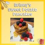 Briony May Williams Instagram - ⏪️ Swipe for Briony’s incredible sweet potato pancakes recipe! Go to the Morning Live website to see her other 2 🍠 recipes! #Food #Instafood #Pancakes #Recipeoftheday