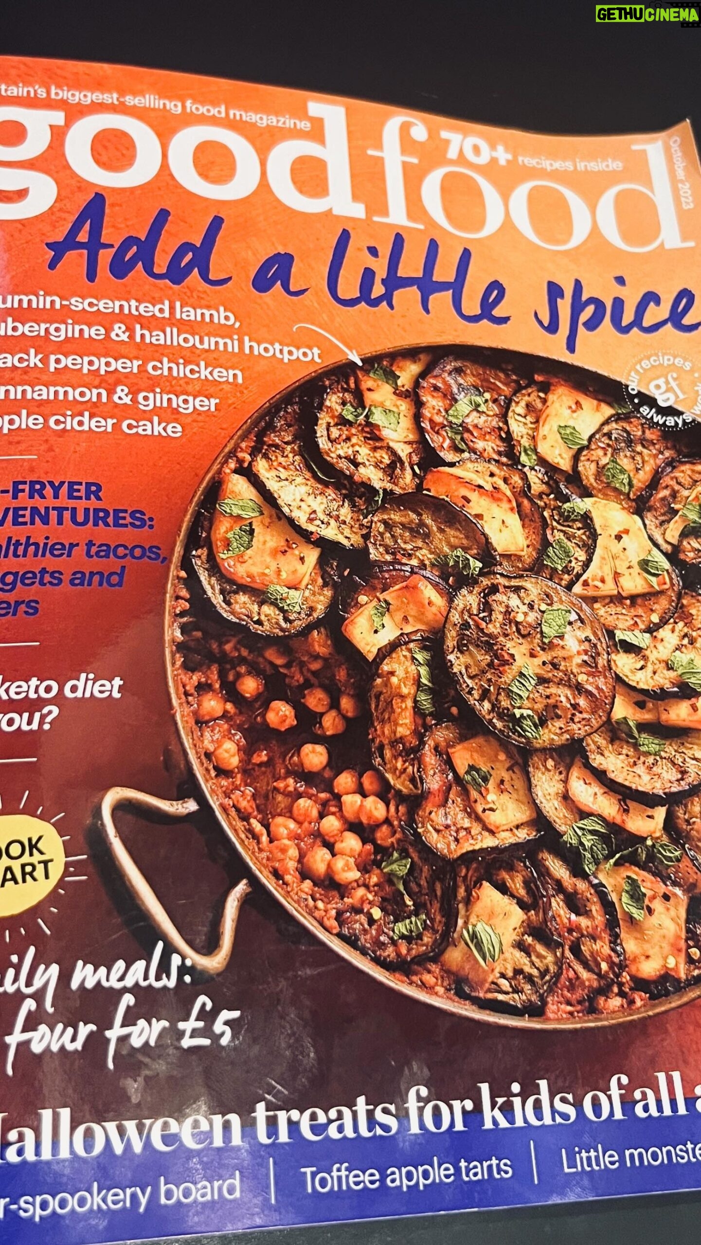 Briony May Williams Instagram - Very excited to be in October’s @bbcgoodfood Magazine ❤️ Check out my Bath Buns 😁 Yummy!!! #recipe #buns #food #foodporn