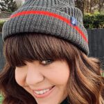 Briony May Williams Instagram - Loving my new @gethincjones and @gooutdoors bobble hat ❤️ As someone who has had mental health struggles since I was a teenager, I genuinely appreciate how @mindcharity support people on a daily basis across the UK. Getting outside always helps me on the more difficult days so I will don my new hat to keep me warm in the winter months 💙 You can get your hands on one now and all the profit goes to Mind 💕 #hatsonformind
