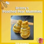 Briony May Williams Instagram - #Halloween is approaching fast, so check out @brionymaybakes spooky poached pear mummies! 👻 Swipe left to view the recipe 👈